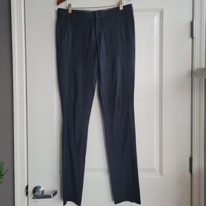 Helmut Lang Dark Navy Cigarette Trousers Size 2